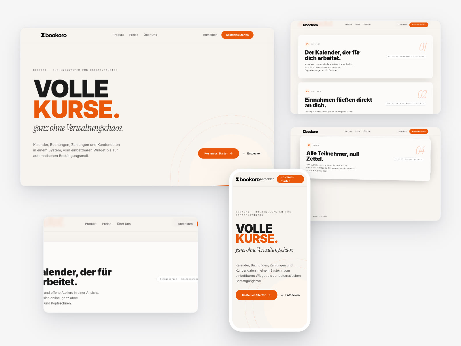 Bookoro — Website